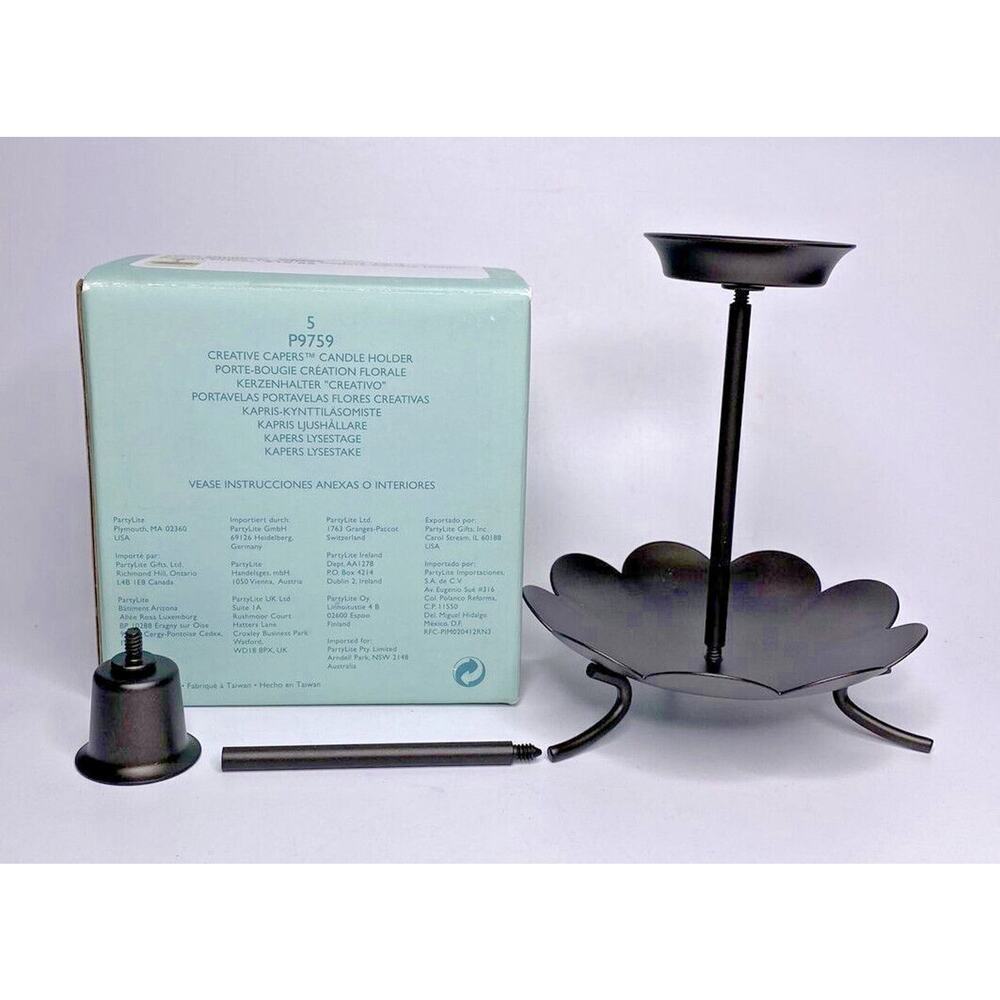 PartyLite‎ Creative Capers Candle Holder Retired New In Box P3H/P9759 - Picture 2 of 2